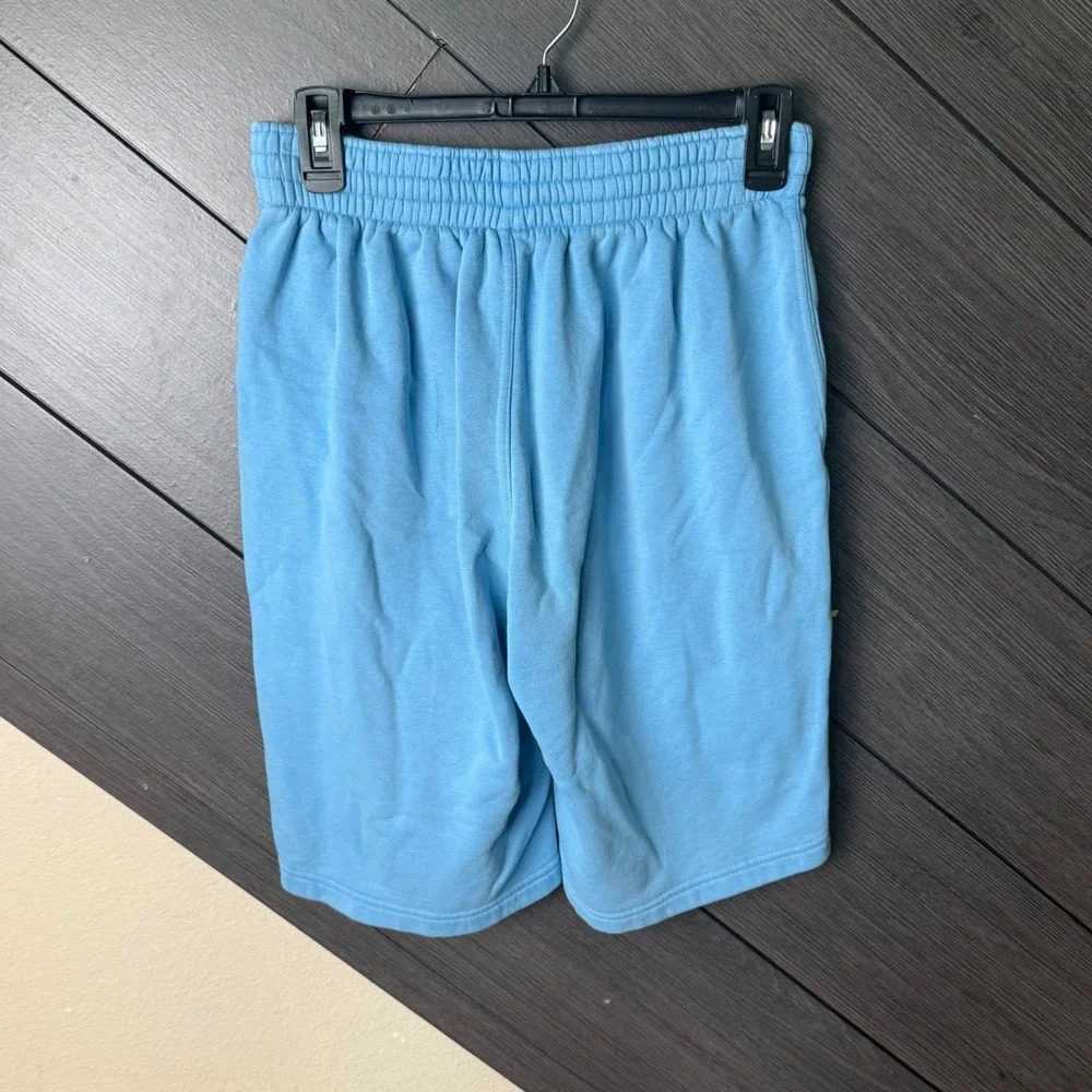 Jordan Men's Fleece Jumpman Graphic Sweat Shorts Blue Size Small Athleisure